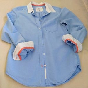 Blue oxford with french cuff details (4)